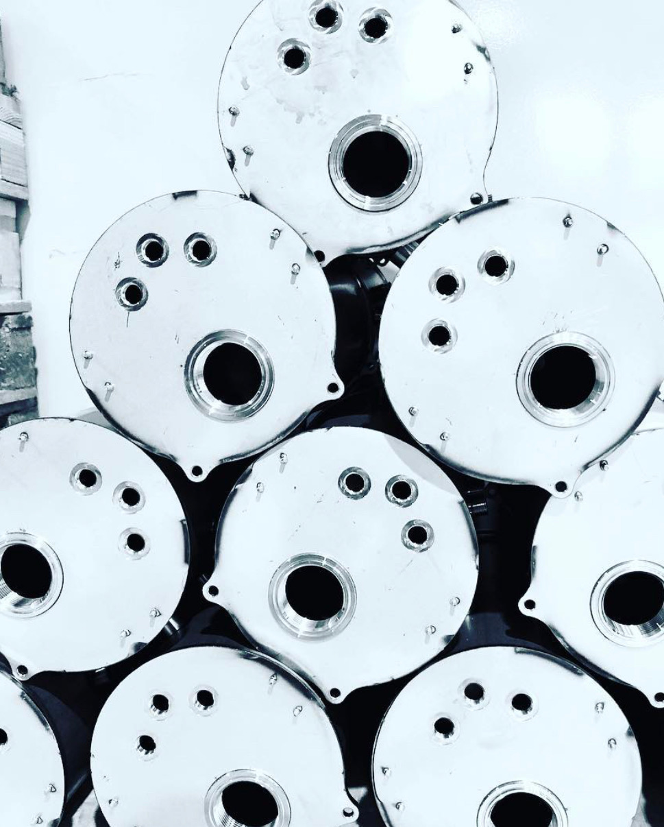 Coffee machine pump components